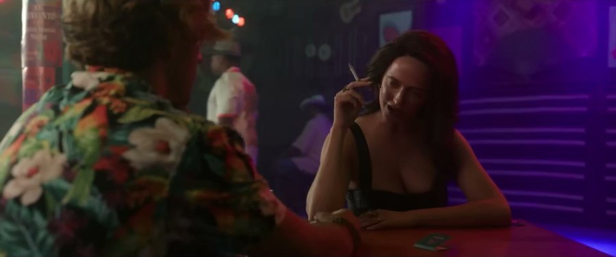 Eva Green in Just Play Dead — slip dresses are basically universal law