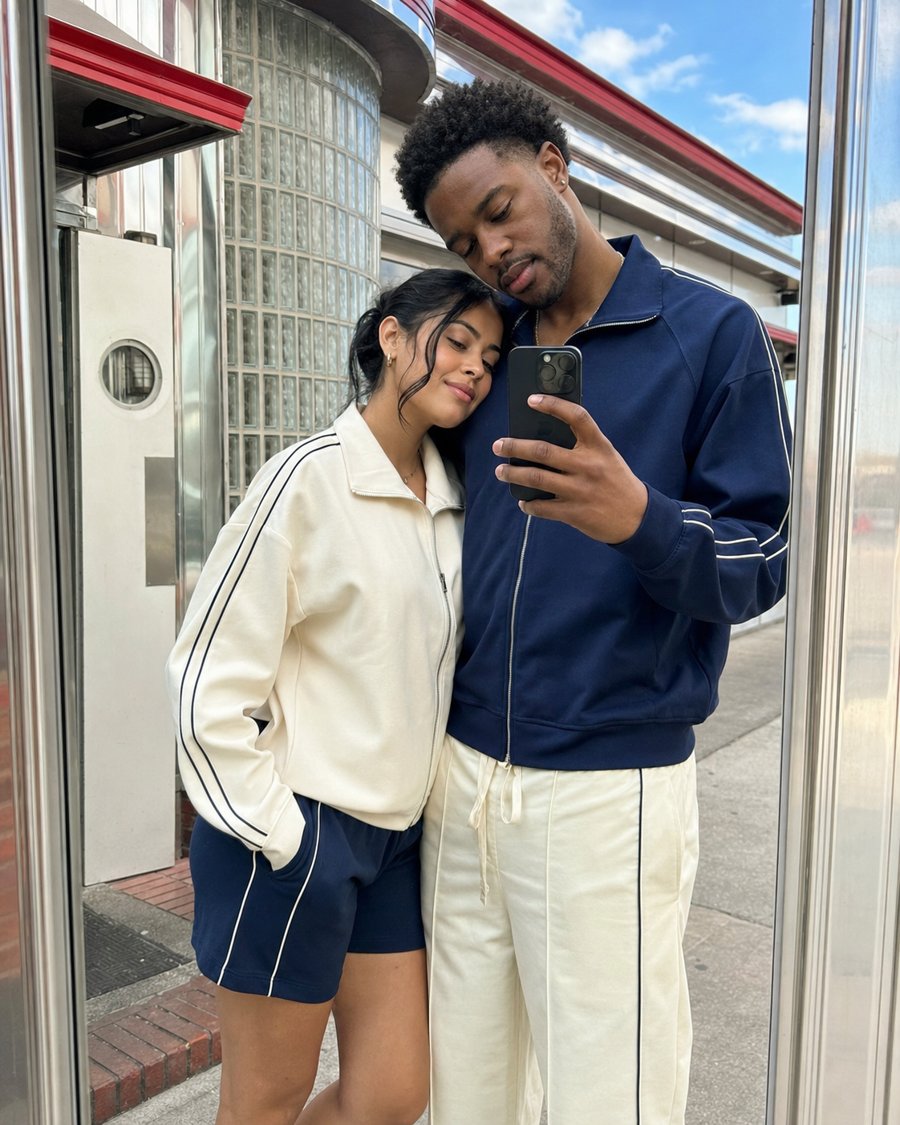 love how you flipped the colors for this fit