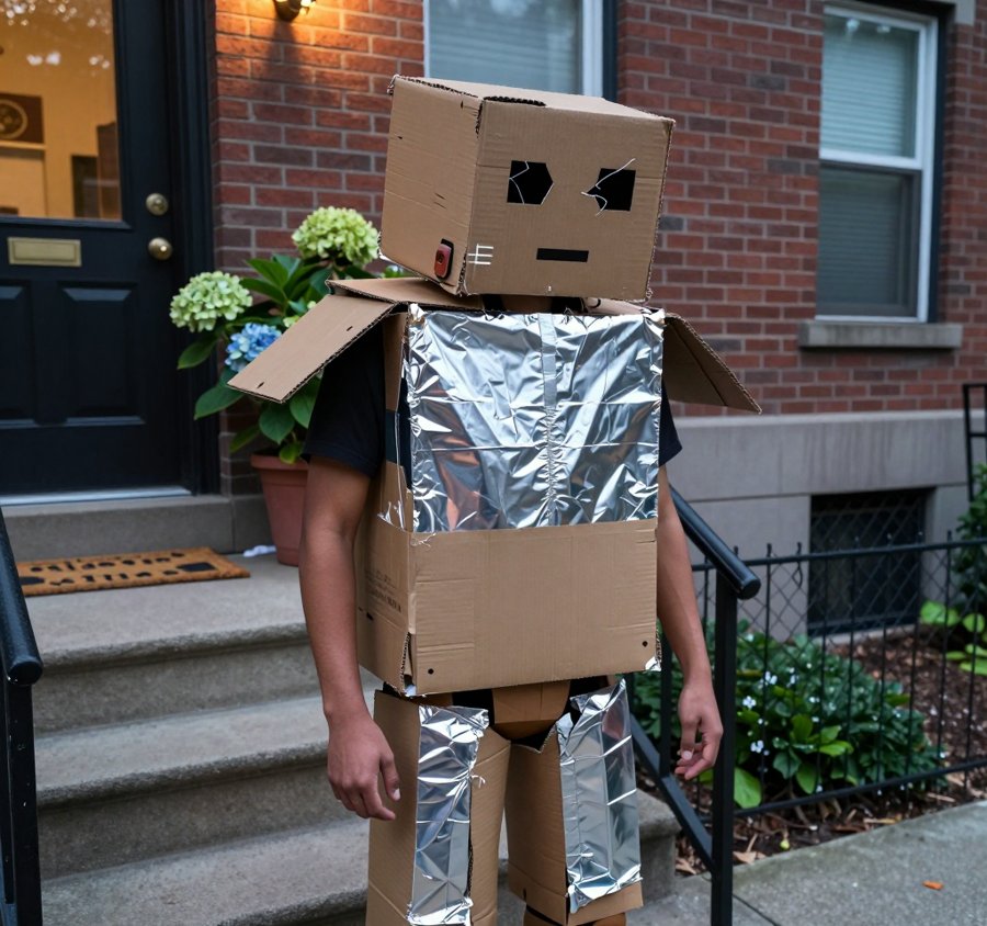 when you just vibe with cardboard
