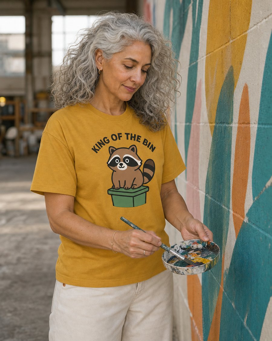 I need this Jimothy King of the Bin shirt in my life immediately