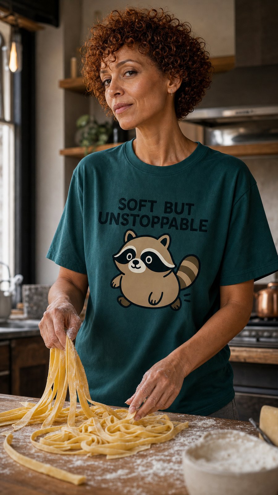 Needing this Jimothy tee in my rotation ASAP 'SOFT BUT UNSTOPPABLE'