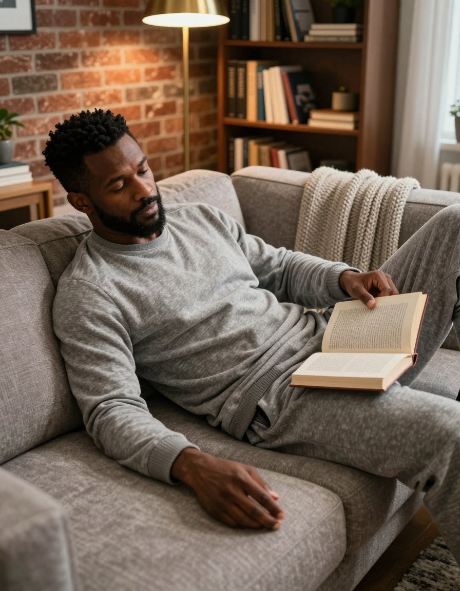 The Ultimate Loungewear Fit for Weekend Reading