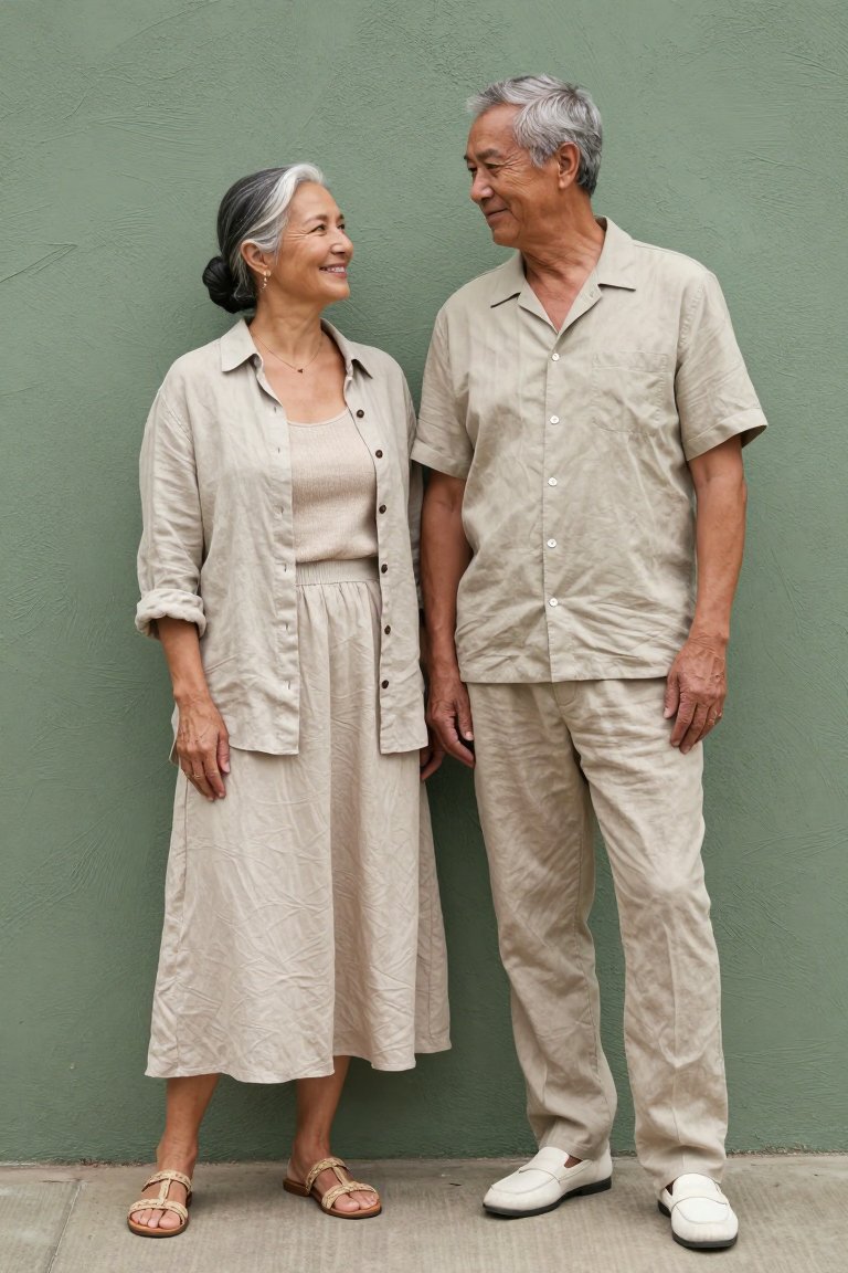 this linen set is doing everything right