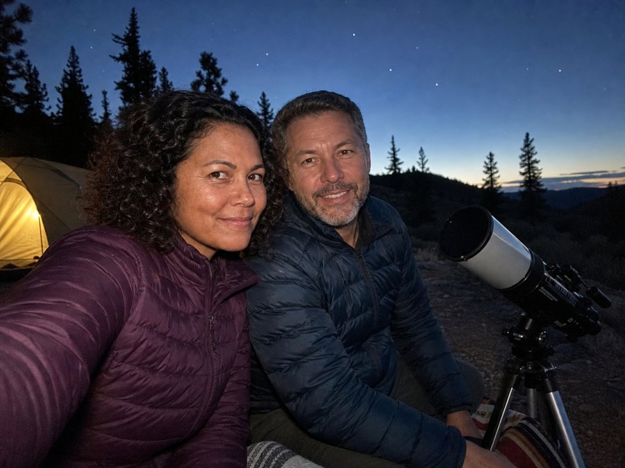 plum puffer for chilly camping nights