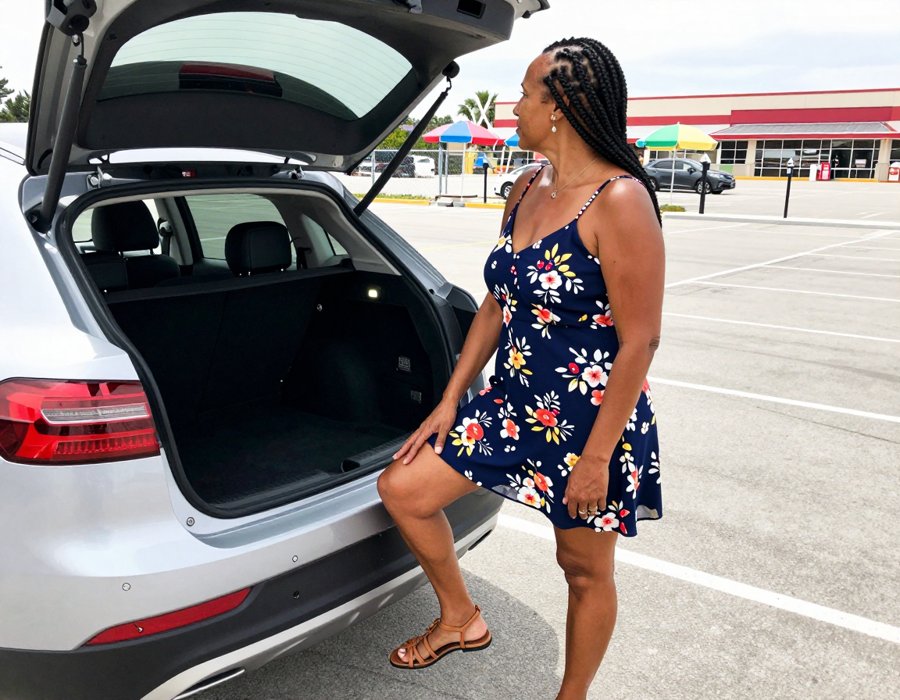 The perfect summer dress for running errands.
