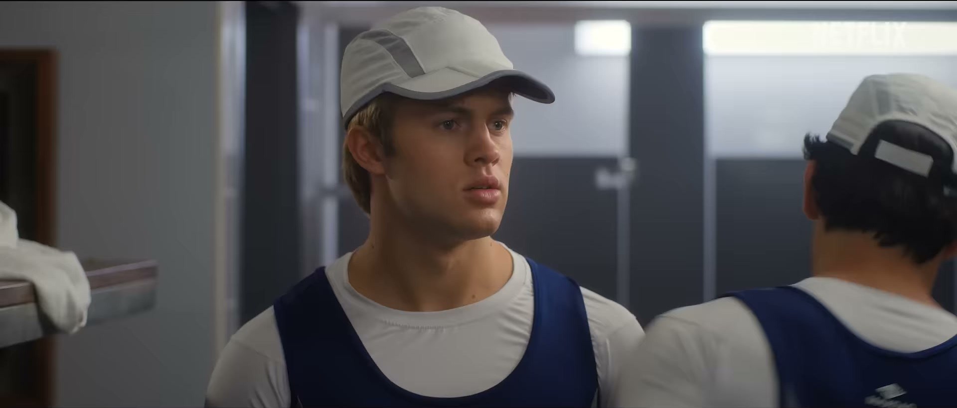 from the Crew Girl on Netflix trailer — the rowing tank is such an easy win