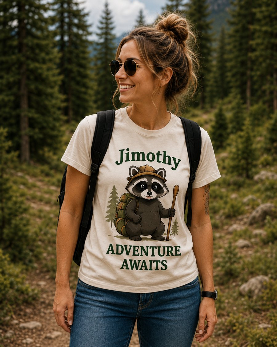 Jimothy said ADVENTURE AWAITS and I felt that