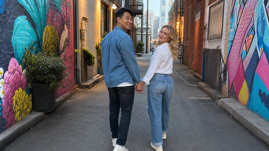 i would trade my whole wardrobe for her light wash jeans