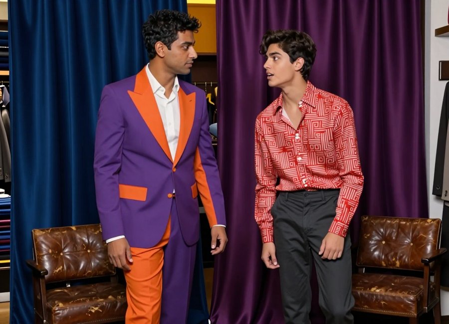 that electric purple jacket is everything