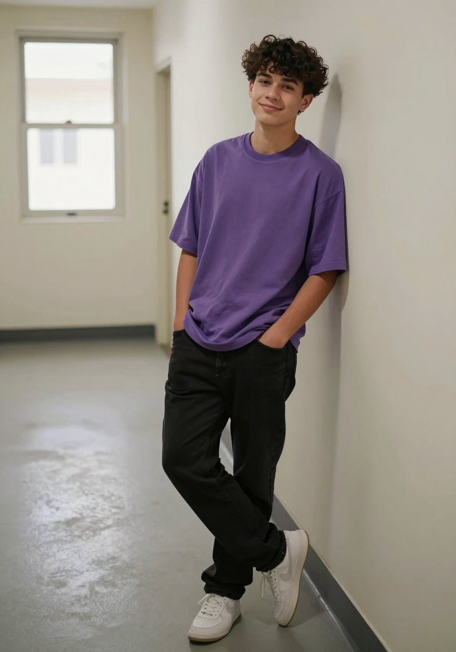 That purple tee trend is everything