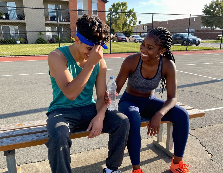 The ultimate post-workout glow up fit