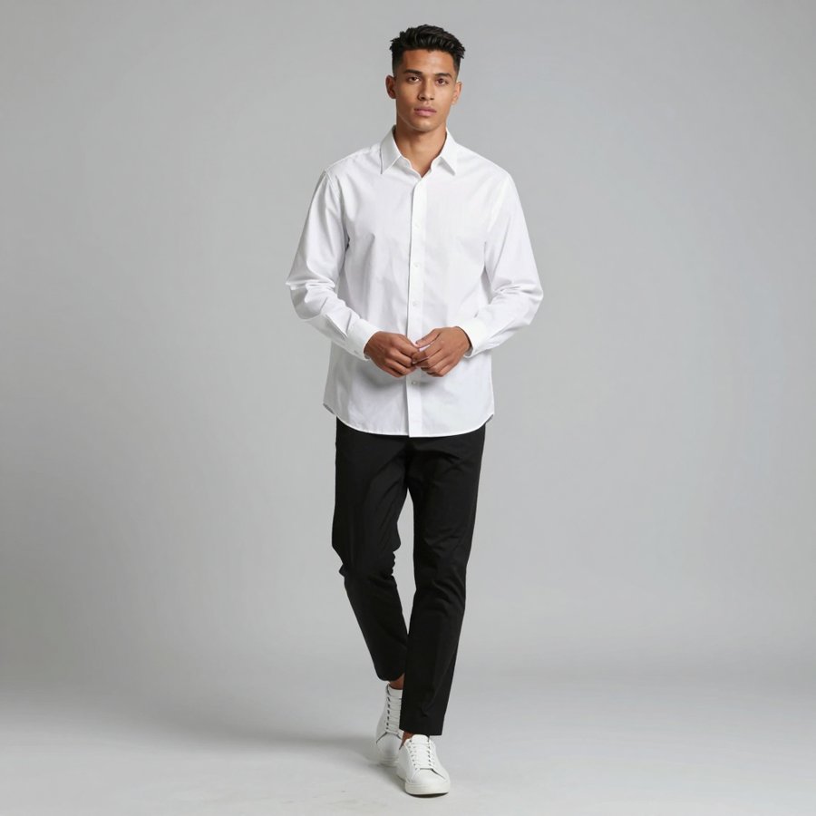 The Ultimate White Shirt & Black Pants Combo
