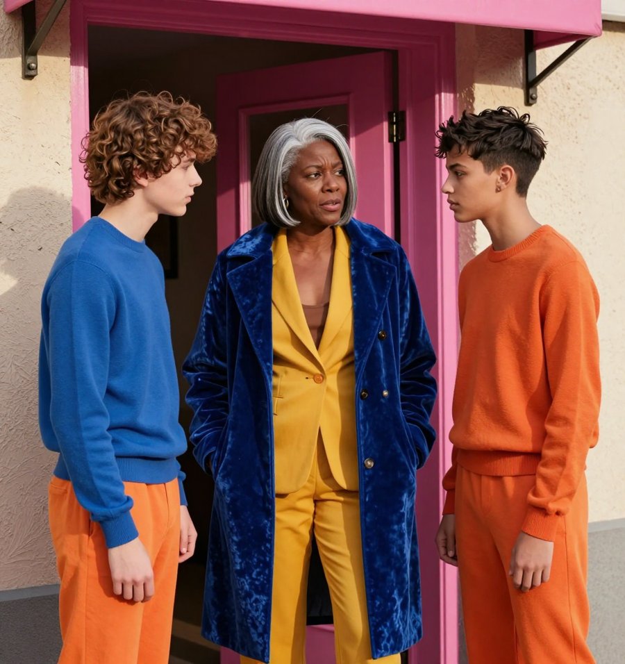 blue velvet coat taking over