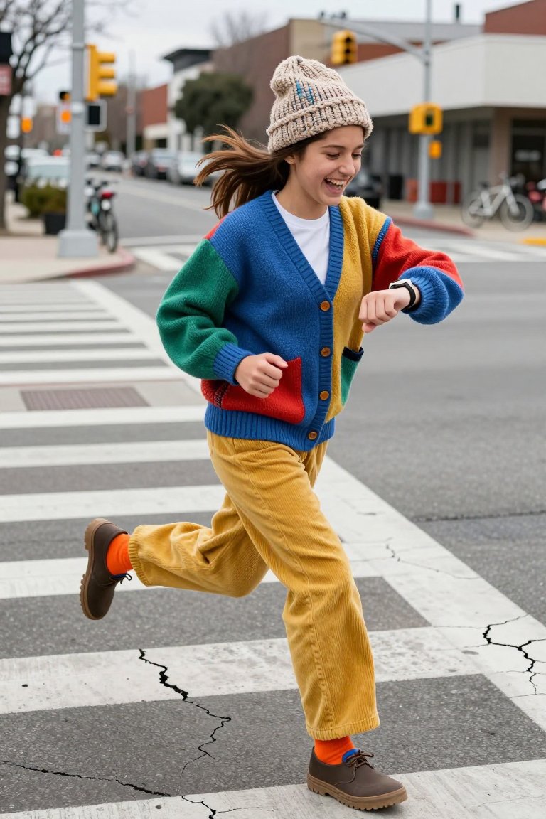 Get Ready With Me: A Colorful Fall School Run