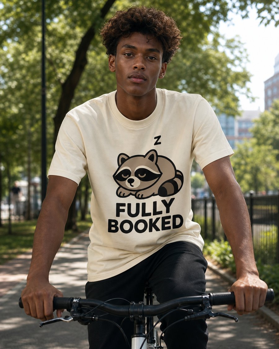Found this guy on the trail wearing a Jimothy tee that says FULLY BOOKED.