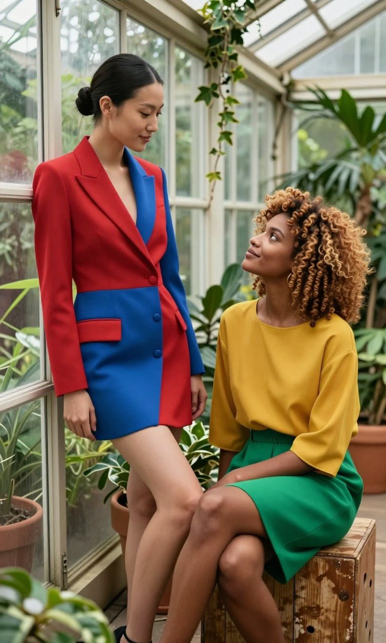 The red and blue split is everything