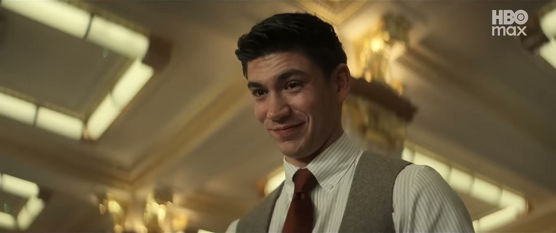 from the War on HBO Max trailer — that rust tie is everything though