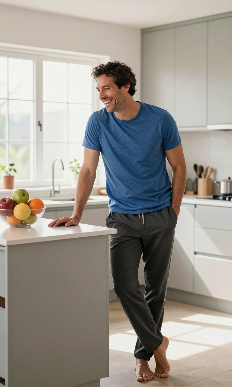 living for these grey lounge pants right now
