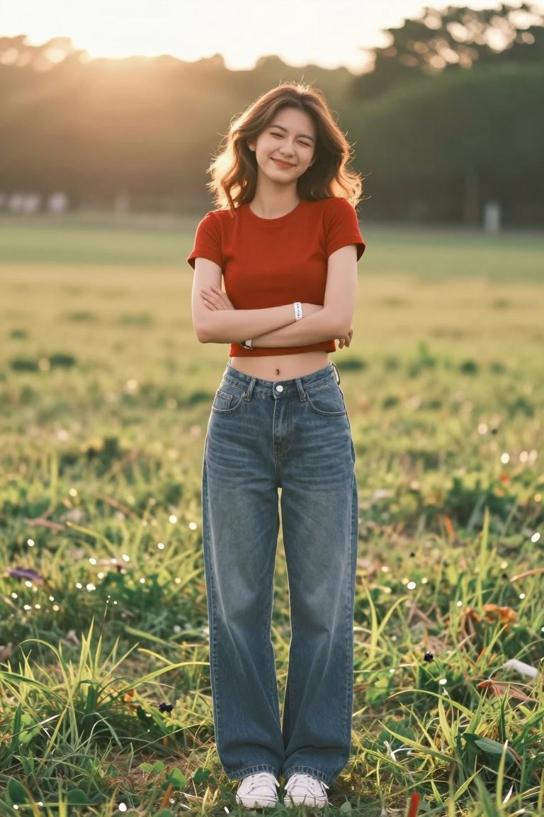 tomato red tee trend is the move