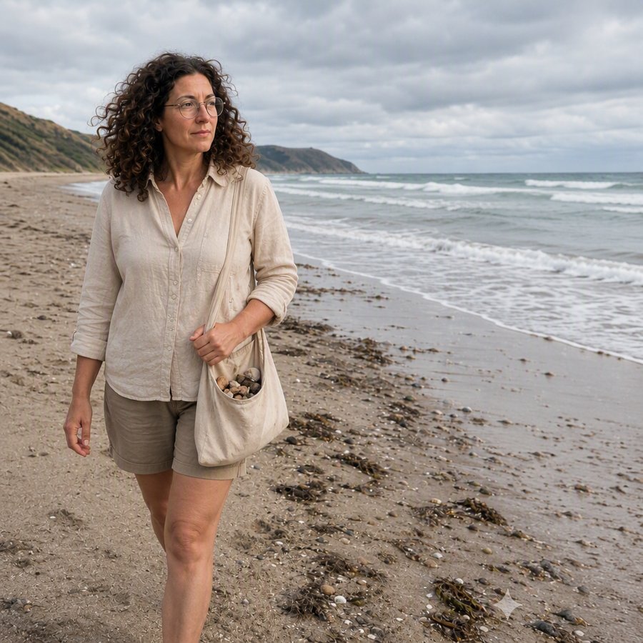 soft linen meets rocky pockets in the best way