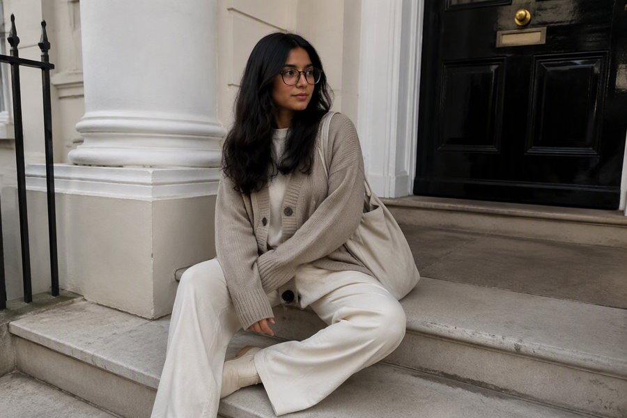 beige on beige on beige situation