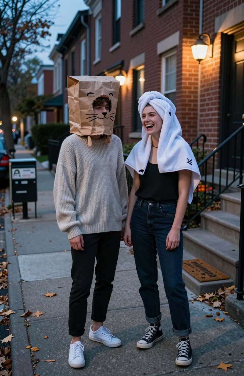 okay this paper bag fit is actually iconic