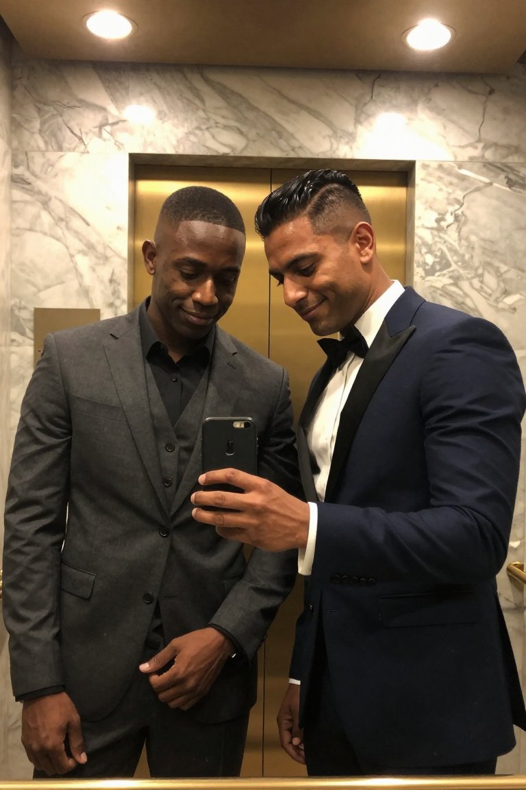 Navy Blue Tuxedo Inspiration for Formal Events