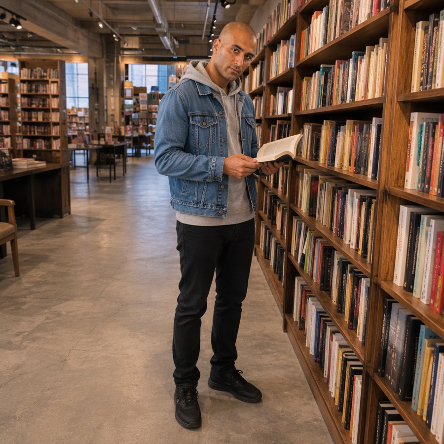Are those raw denim jeans or something else?