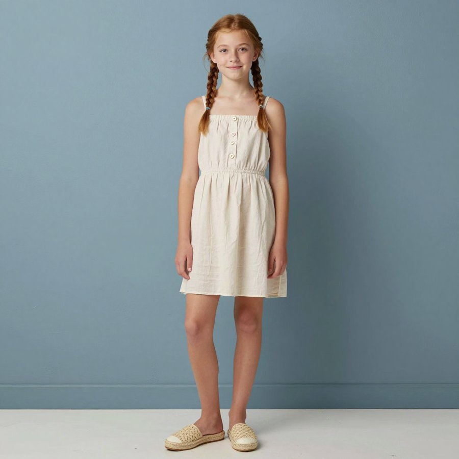 okay this linen dress is everything