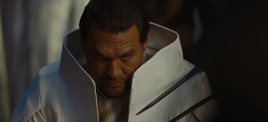 Jason Momoa in Dune Part Three — that collar is doing all the heavy lifting