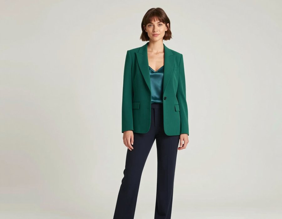 The office blazer that steals the show