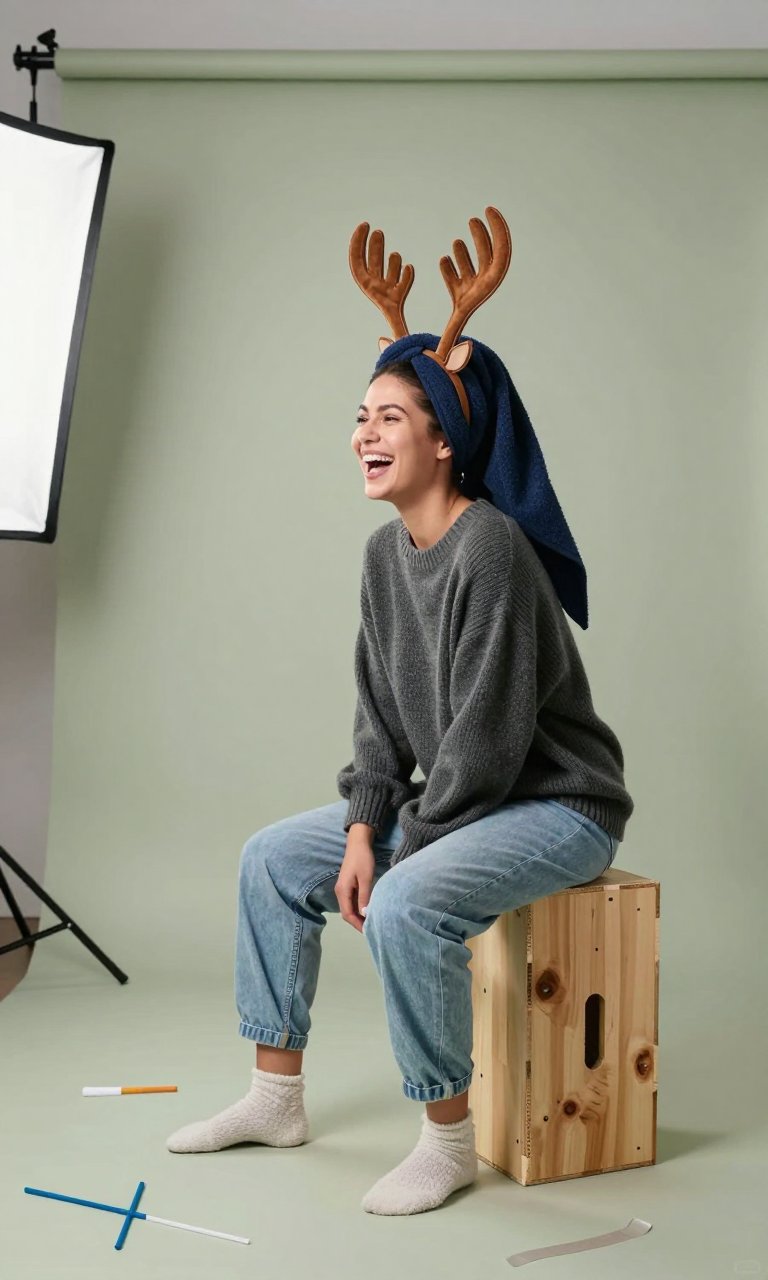 okay this sweater is doing something