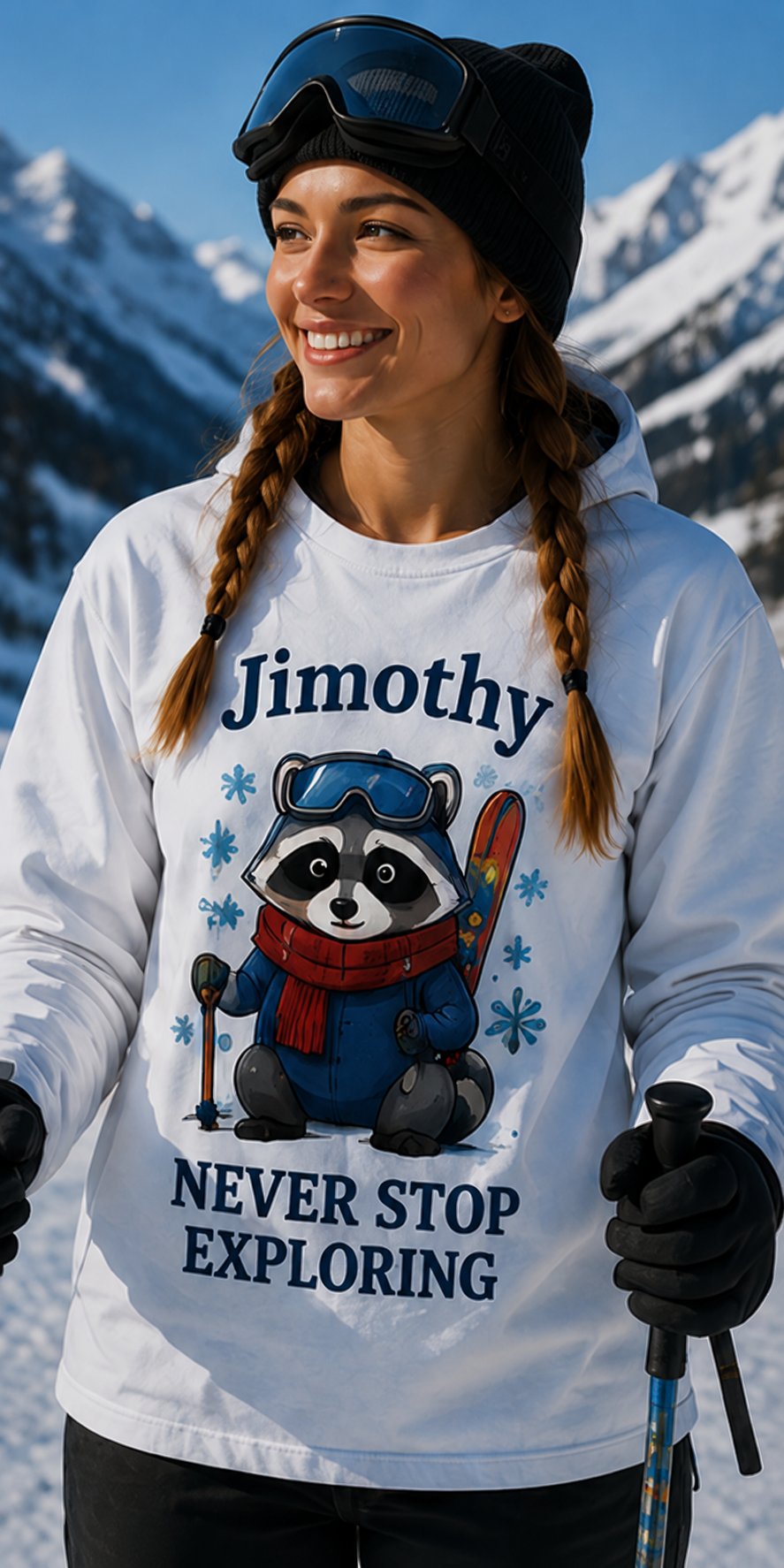 Jimothy is chunkier than me but at least he "NEVER STOP EXPLORING".
