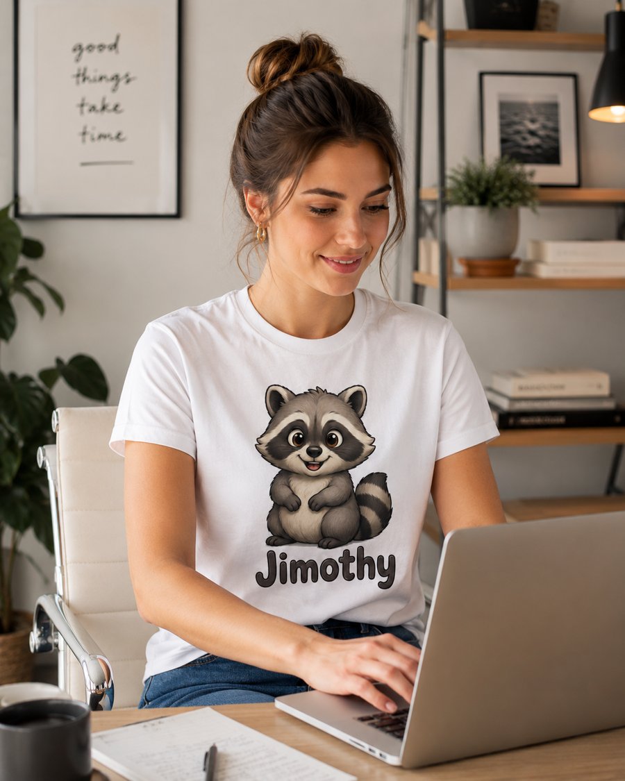 I would wear this Jimothy tee to the grocery store.