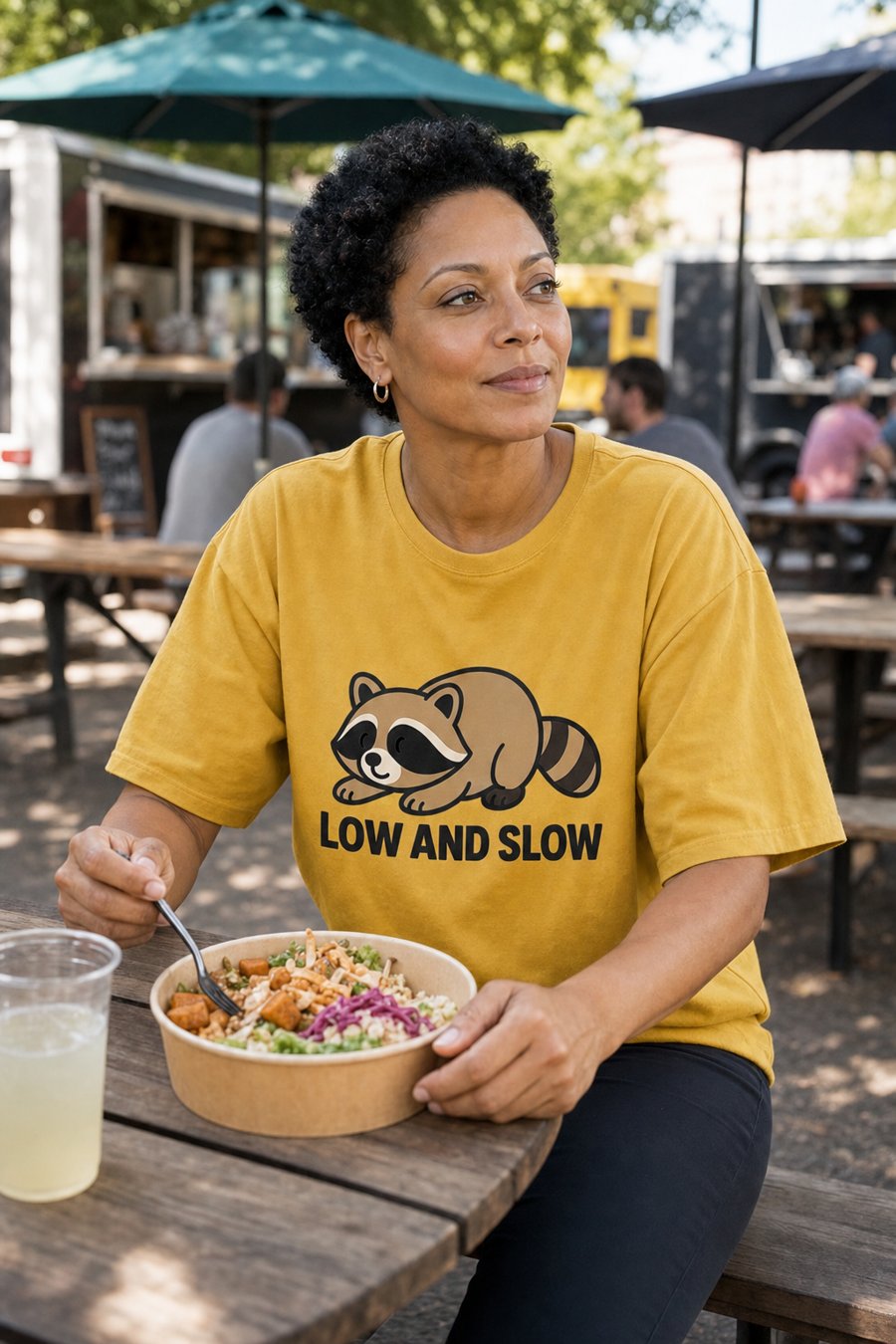 LOW AND SLOW is the Jimothy standard for lunch hour relaxation.