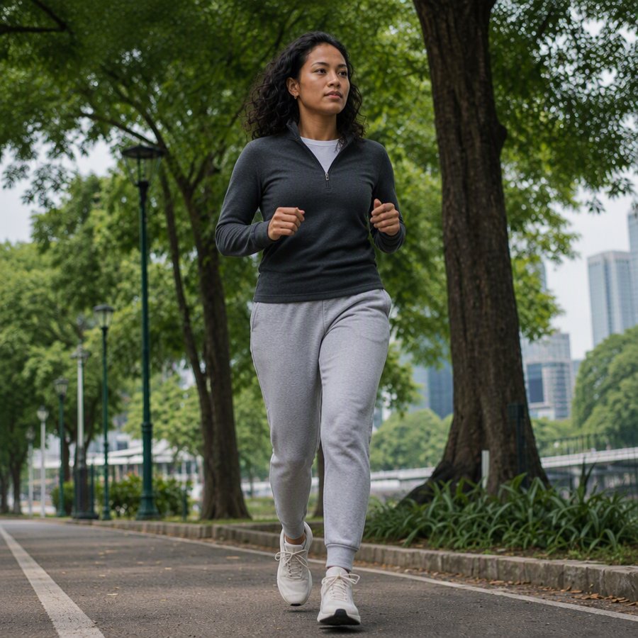 charcoal layering for a morning run