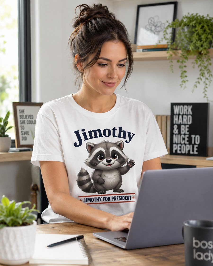 Jimothy’s JIMOTHY FOR PRESIDENT run has me laughing out loud today