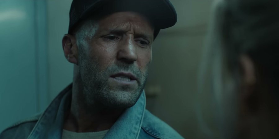 Jason Statham in Mutiny — denim jacket days are officially back