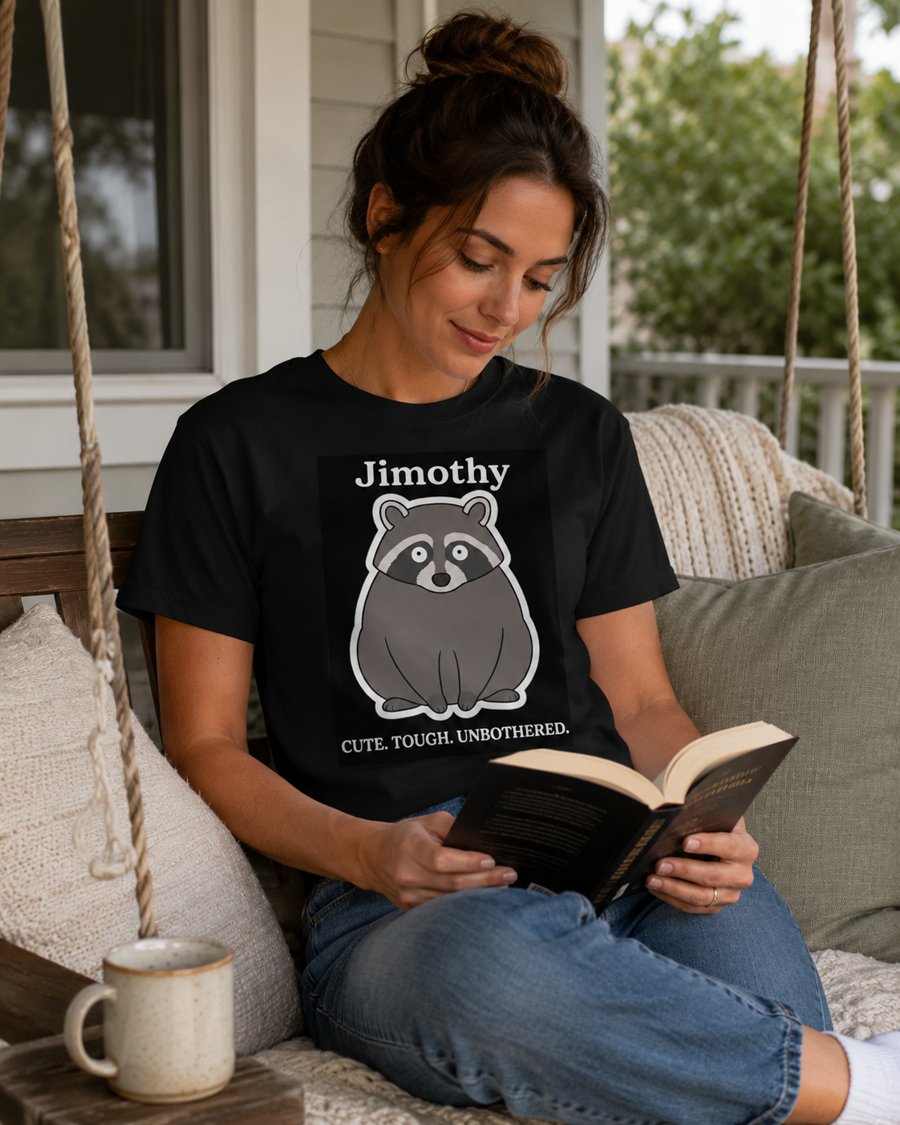 My mood is basically Jimothy’s 'CUTE. TOUGH. UNBOthered.' slogan today.