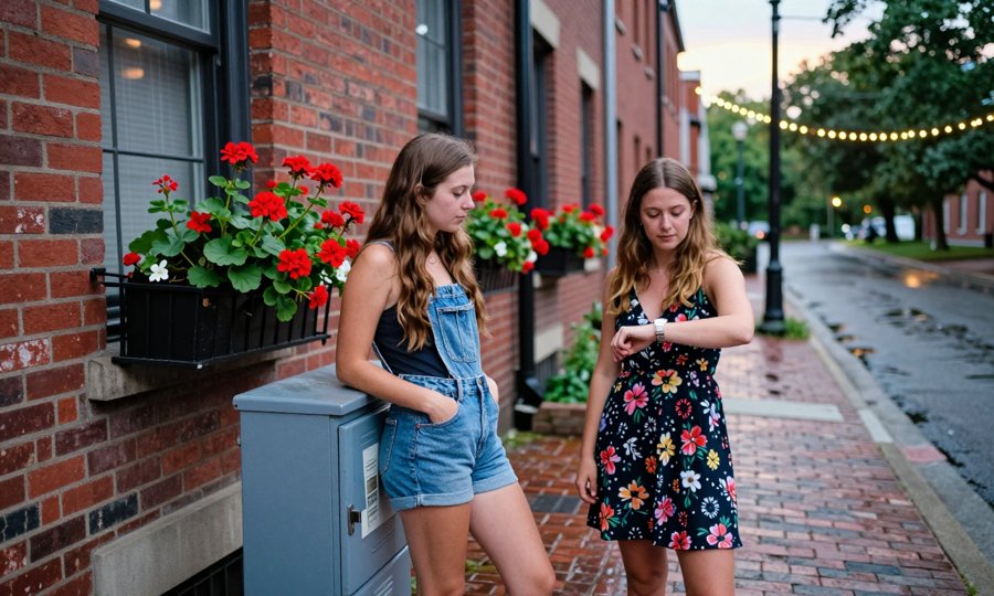 denim shortalls season is here