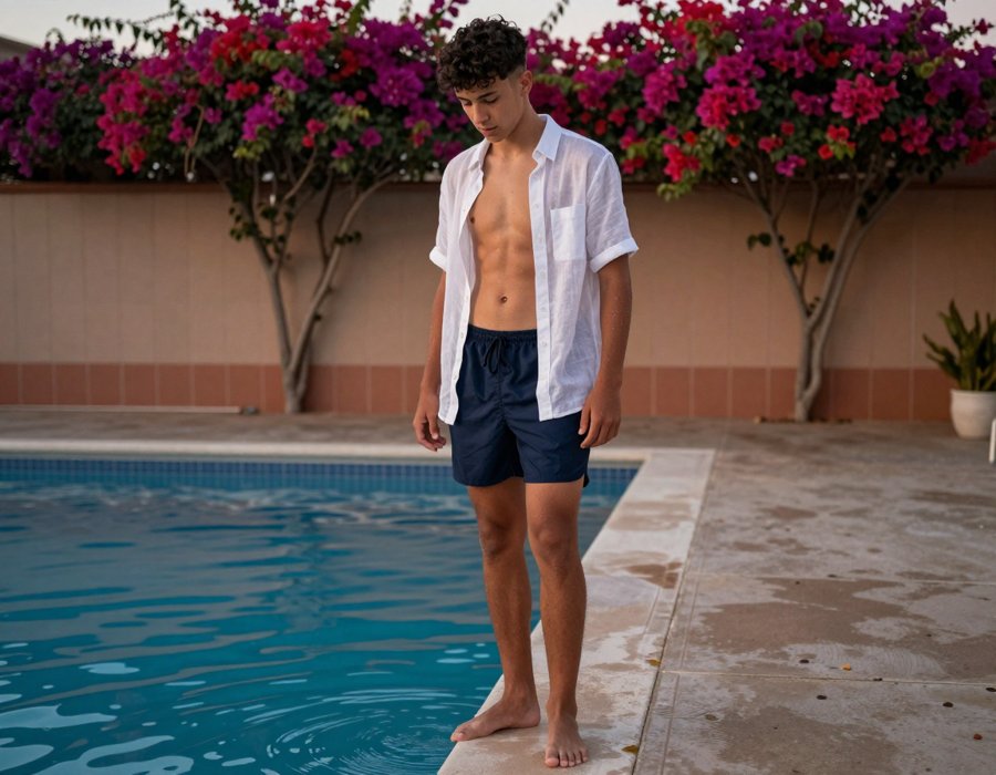 this open white shirt wins by just letting you actually breathe