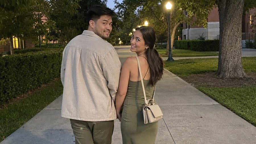 sage and beige is the ultimate matching couple cheat code