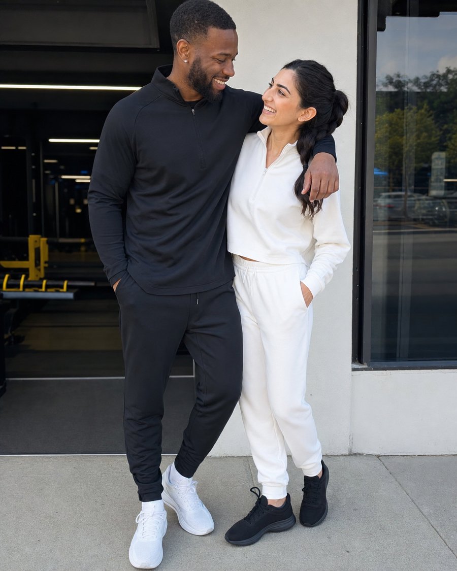 did he pick her outfit or vice versa?