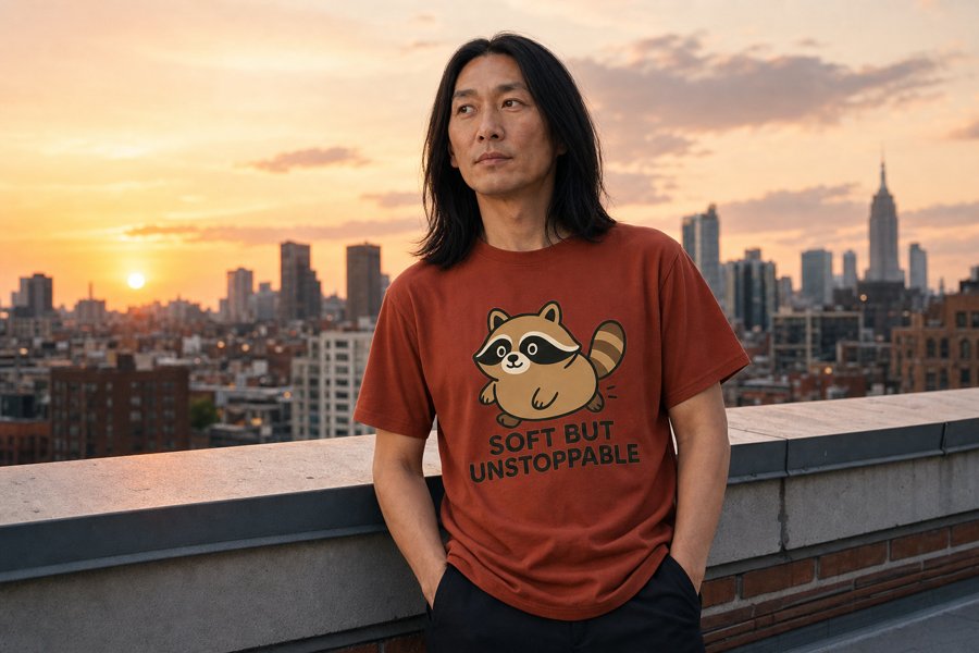 I need to grab that Jimothy shirt with "SOFT BUT UNSTOPPABLE" right now.