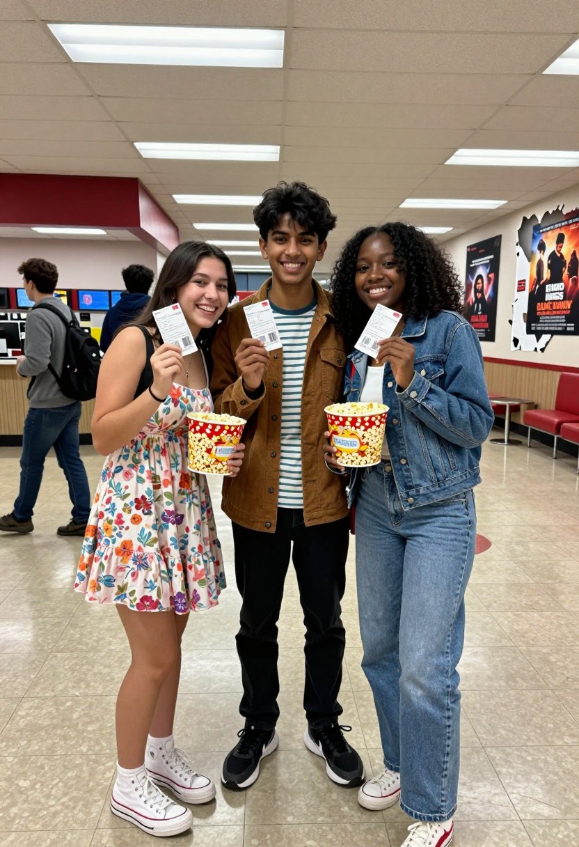 Cute Floral Dress Movie Date Fit
