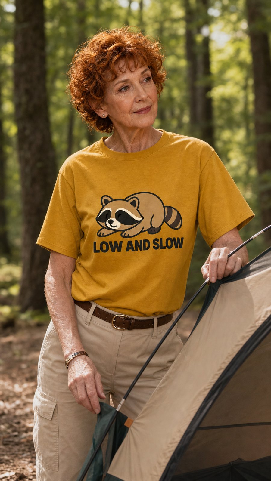 Jimothy looking so flat on this tee proves that LOW AND SLOW is just a lifestyle.
