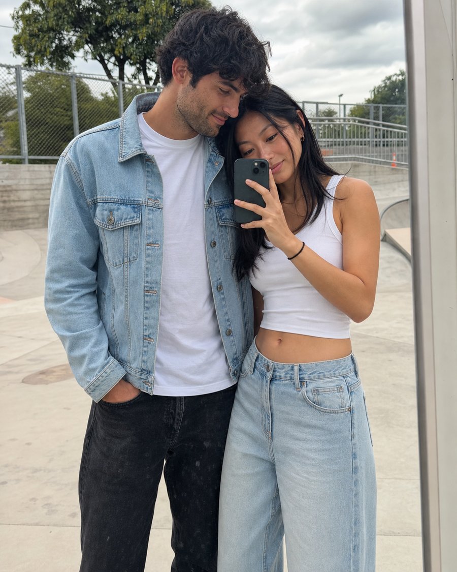 I need those light wash jeans in my life right now