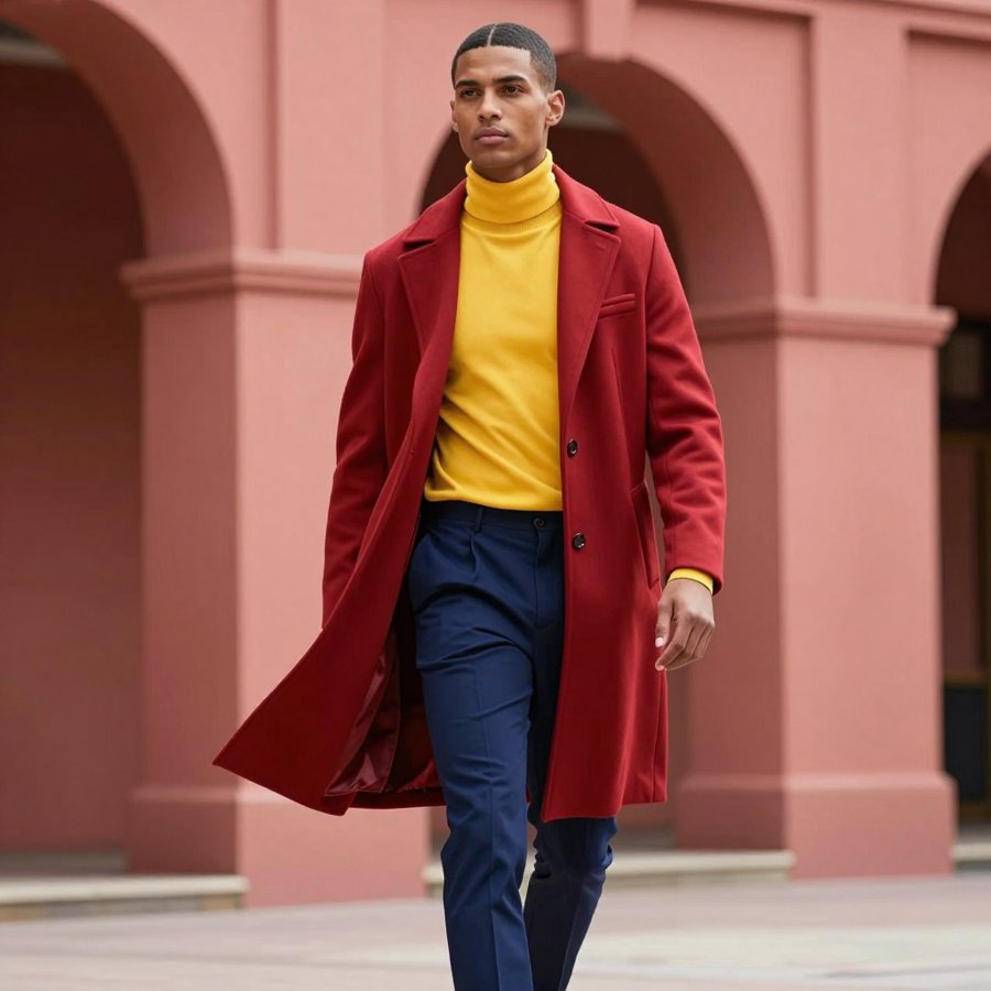 yellow turtleneck is the main character