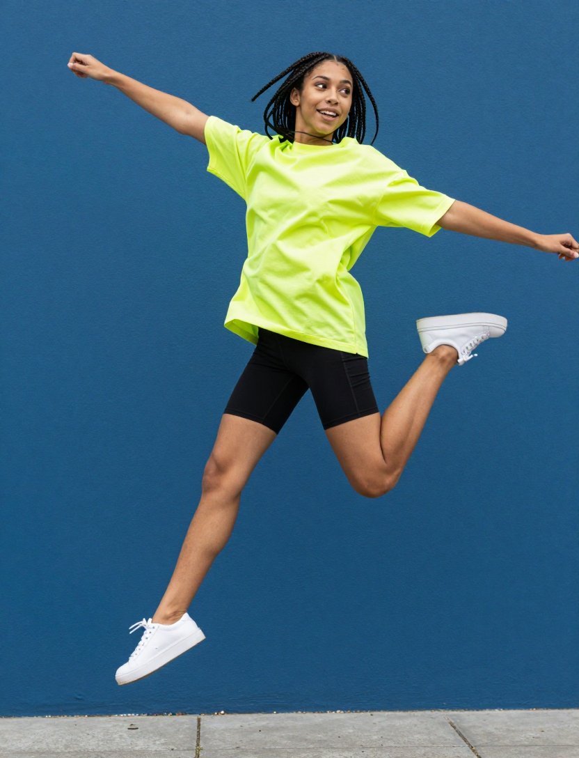 this neon tee trend is literally it