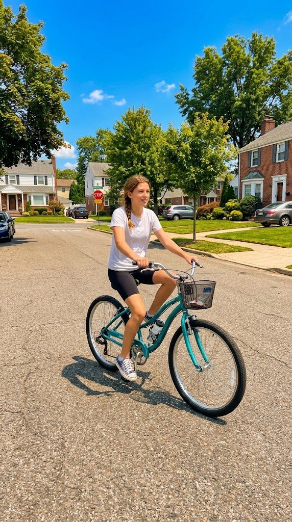 Summer-ready: the easiest bike-ride outfit to copy now